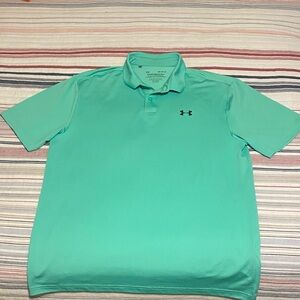 Under Armour Men's Teal Polo Shirt